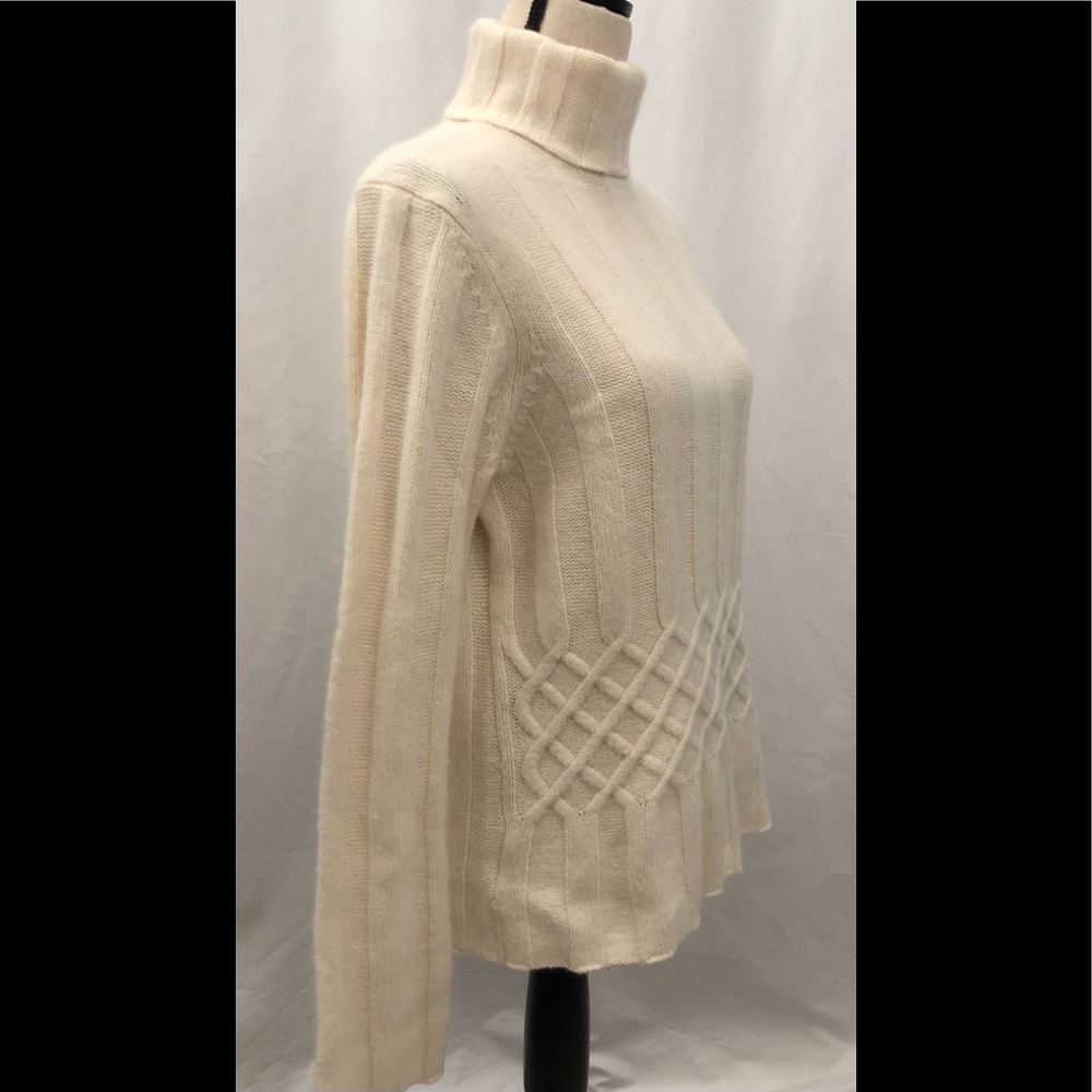Ann Taylor Loft Turtleneck Sweater Wool Angora XL - Picture 2 of 9